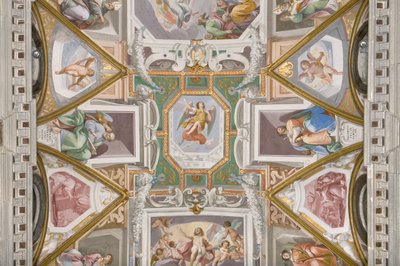 Vault with Frescoes by Pietro Sorri